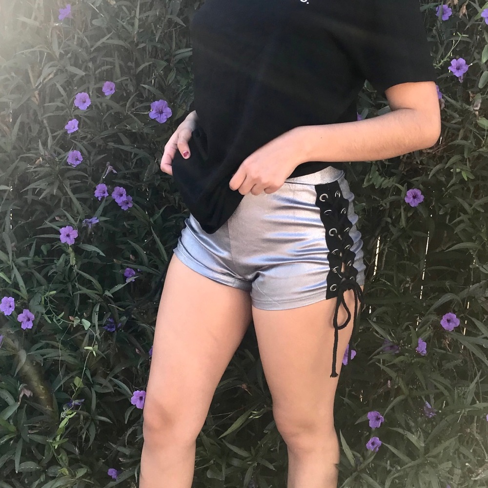 High waisted shorts